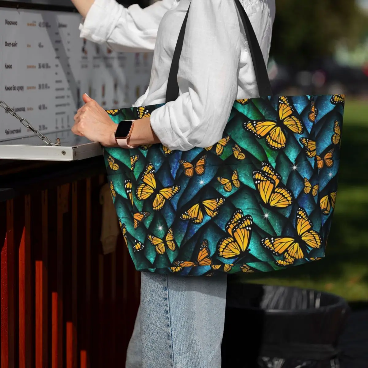 Фэнтези-Бабочка Дракон! Пляжная большая сумка Спортивная сумка для занятий йогой в тренажерном зале Большая большая сумка Женская дорожная сумка Сумка для фитнеса
Фэнтези-Бабочка Дракон! Пляжная большая сумка Спортивная сумка для занятий йогой в тренажерном зале Большая большая сумка Женская дорожная сумка Сумка для фитнеса