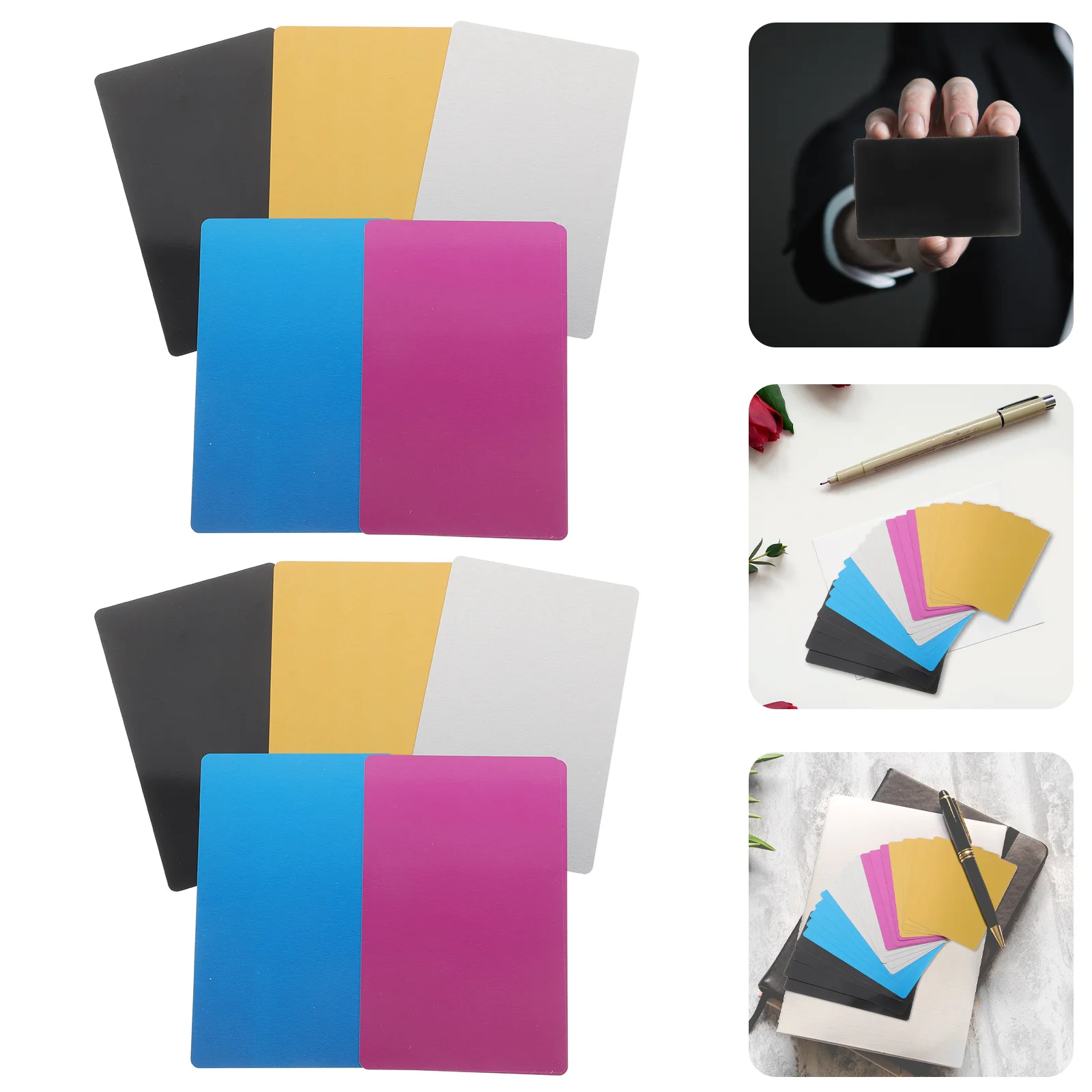 25 шт. пустые металлические визитные карточки, алюминиевые карты для DIY, выгравированные именные бирки, металлические визитные карточки, гравировка, заготовки, продукты 
25 шт. пустые металлические визитные карточки, алюминиевые карты для DIY, выгравированные именные бирки, металлические визитные карточки, гравировка, заготовки, продукты