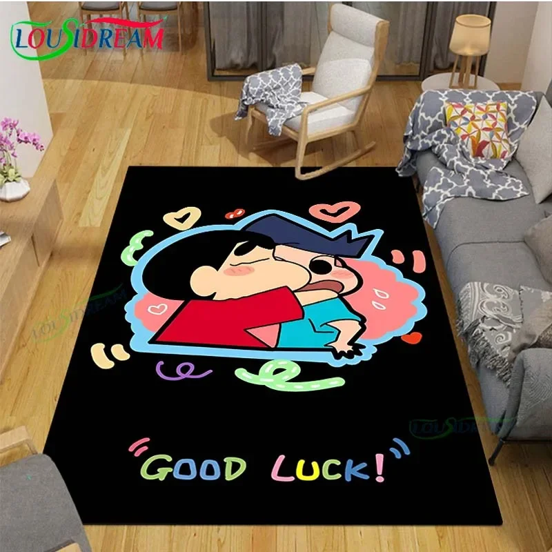 Fashion Crayon-Shin-chan Printed Carpets Living Room Anti-Skid Area Rug Kids Bedroom Mats Yoga Mat Large Carpet Decor
Fashion Crayon-Shin-chan Printed Carpets Living Room Anti-Skid Area Rug Kids Bedroom Mats Yoga Mat Large Carpet Decor