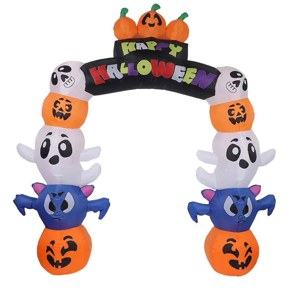 Halloween Inflatable Air Model 2.5m High Ghost Elf Pumpkin Combination
Halloween Inflatable Air Model 2.5m High Ghost Elf Pumpkin Combination