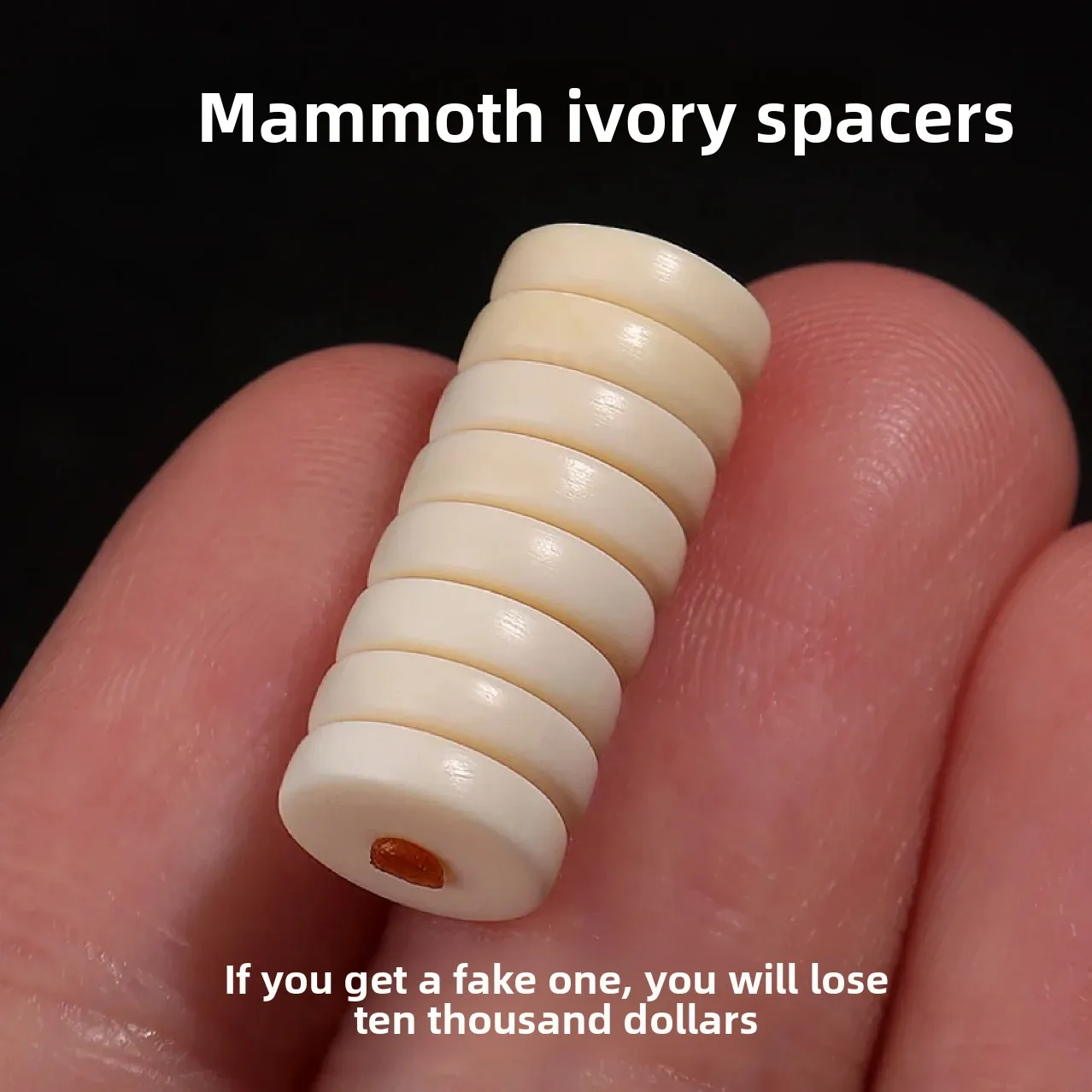Ice Material Primary Color Fine Mammoth Ivory Straight Cut Spacer Bead Spacer Gasket Diamond Bodhi Bracelet Play DIY Accessories
Ice Material Primary Color Fine Mammoth Ivory Straight Cut Spacer Bead Spacer Gasket Diamond Bodhi Bracelet Play DIY Accessories