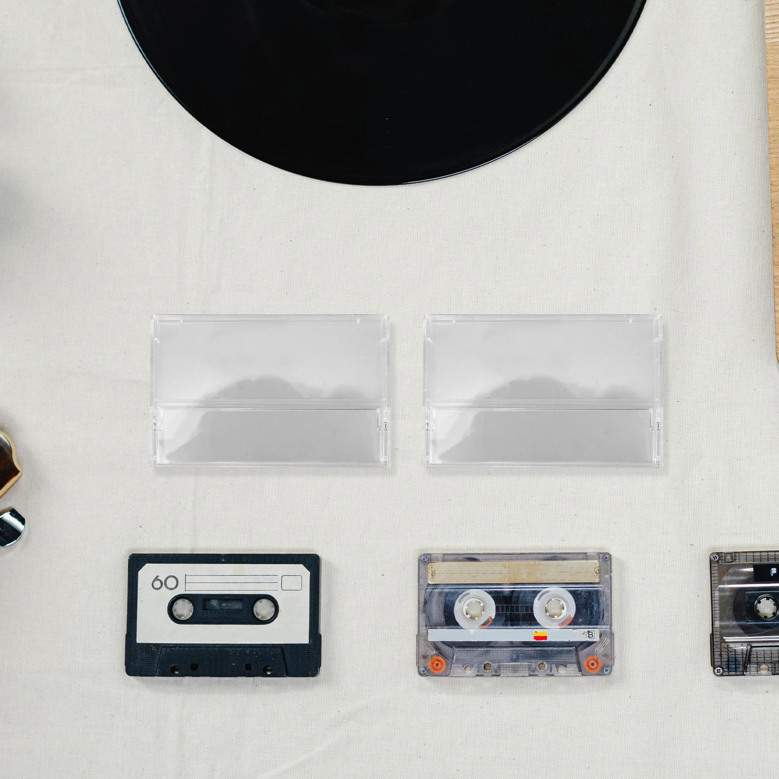 5pcs Cassette Tapes Storage Cases Retro Transparent Boxes Audio Cartridges Tapes Plastic Clear Holders Organizers
5pcs Cassette Tapes Storage Cases Retro Transparent Boxes Audio Cartridges Tapes Plastic Clear Holders Organizers