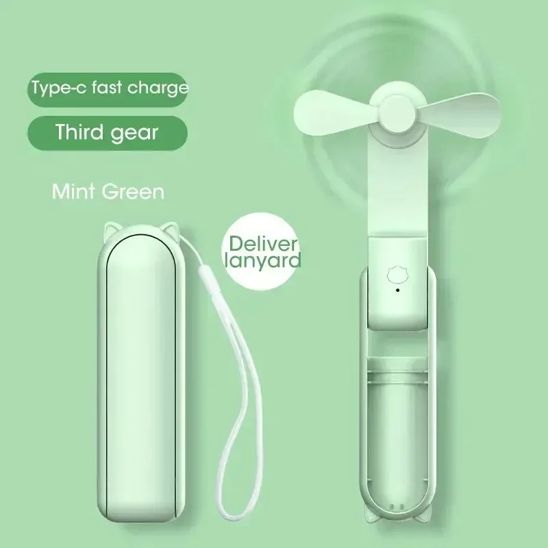 Handheld Mini Foldable Portable 2 In 1 USB Rechargeable Fan With Power Bank Hanging Small Fan for Camping Student Office Desktop
Handheld Mini Foldable Portable 2 In 1 USB Rechargeable Fan With Power Bank Hanging Small Fan for Camping Student Office Desktop