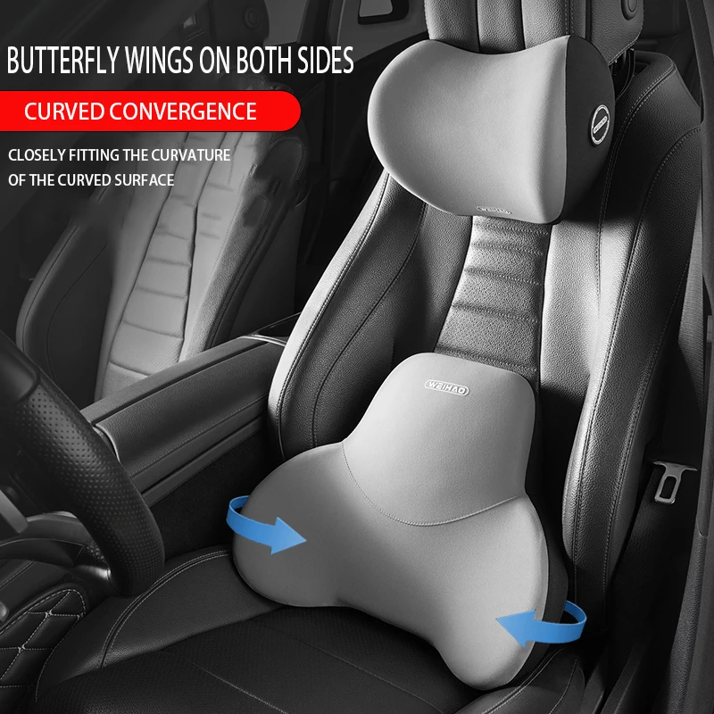 WEIHAO Car Neck Pillow Memory Foam Protective Lumbar Back Support Breathable Car Headrest Cushion Relieve Stress Car Seat Pillow
WEIHAO Car Neck Pillow Memory Foam Protective Lumbar Back Support Breathable Car Headrest Cushion Relieve Stress Car Seat Pillow
