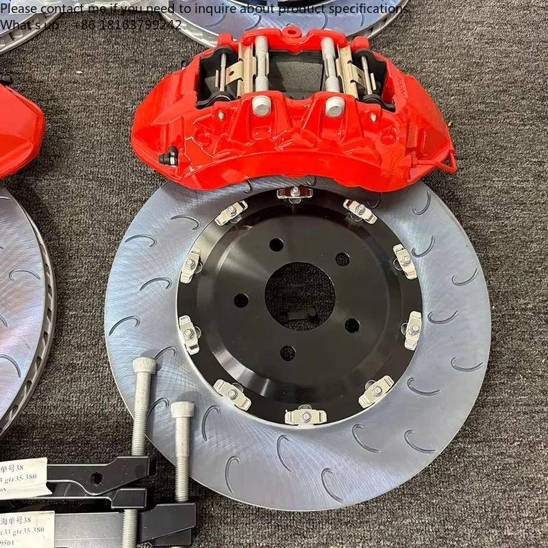 Factory Custom R35 Front 6 Pot Rear 4 Pot Big Brake Kits with High Performance Rotors for Nissan GTR R32 R33 R34 Brake Upgrade
Factory Custom R35 Front 6 Pot Rear 4 Pot Big Brake Kits with High Performance Rotors for Nissan GTR R32 R33 R34 Brake Upgrade