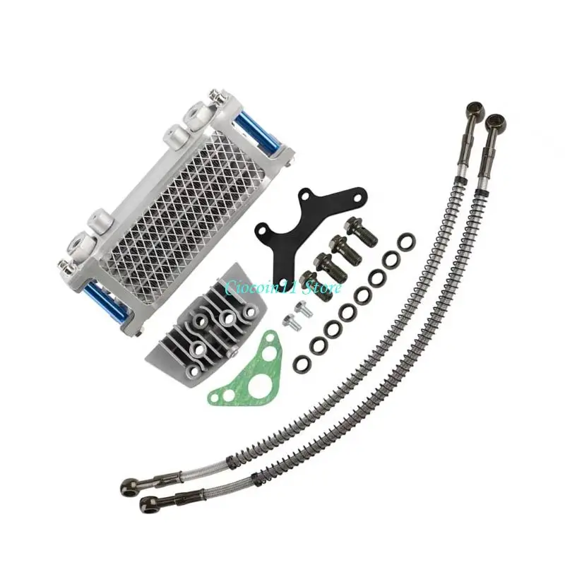 Y1UB Dirt Pit Bike Modification Oil Coolers Easy Installation Universal for 50 70 90CC
Y1UB Dirt Pit Bike Modification Oil Coolers Easy Installation Universal for 50 70 90CC