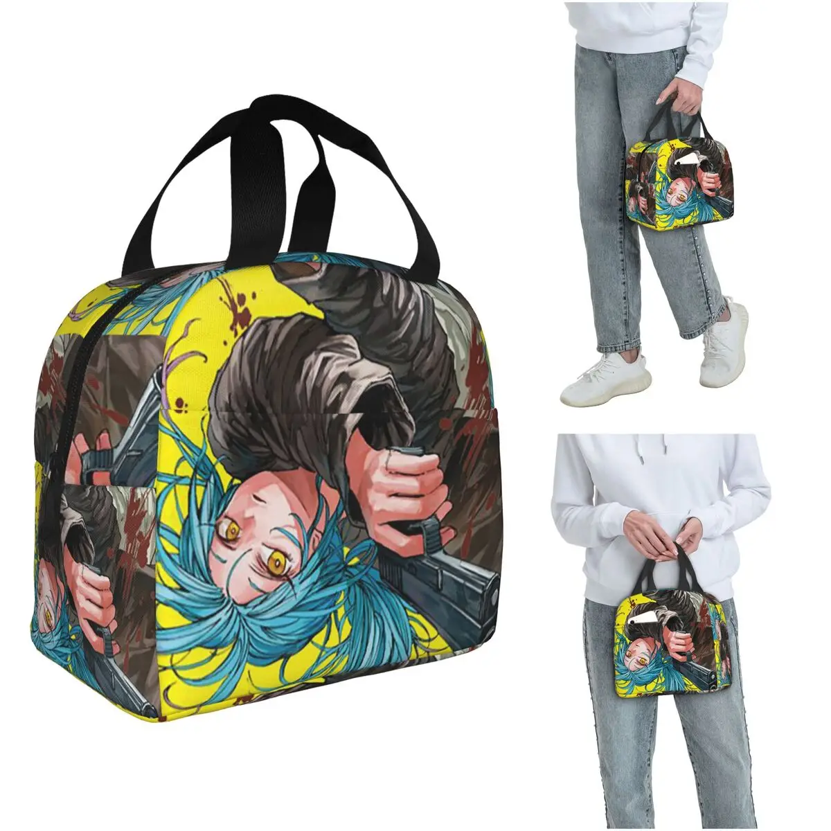 Anime Sakamoto Days Insulated Lunch Bag for Kids School Cooler Thermal Food Box Tote Leakproof Lunch Boxes Container 
Anime Sakamoto Days Insulated Lunch Bag for Kids School Cooler Thermal Food Box Tote Leakproof Lunch Boxes Container