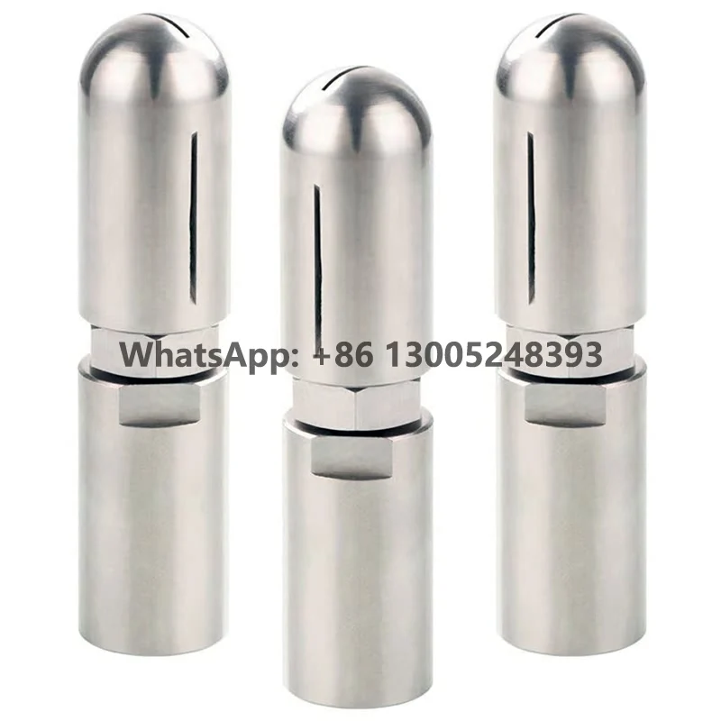 360 Degree CIP Sanitary Rotary Tank Cleaning Nozzle 1/2" Female Stainless Steel Drum Bottle Self Rotating Tank Washing Nozzle
360 Degree CIP Sanitary Rotary Tank Cleaning Nozzle 1/2" Female Stainless Steel Drum Bottle Self Rotating Tank Washing Nozzle
