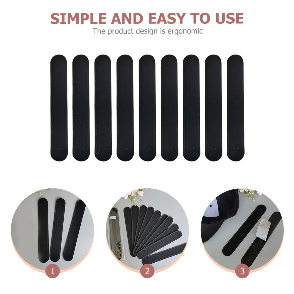 40pcs Hat Pad Sweat Absorption Sticker Disposable Non Woven Liner Ergonomic Design Bands for Hats Women Caps Hygienic Adhesive
40pcs Hat Pad Sweat Absorption Sticker Disposable Non Woven Liner Ergonomic Design Bands for Hats Women Caps Hygienic Adhesive