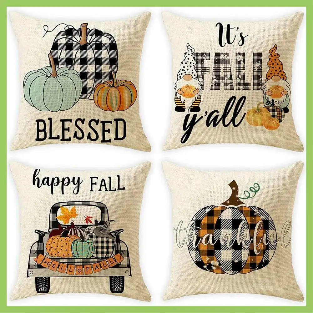 A56T-Fall Decorative Pillow Covers 18X18,Throw Pillows Autumn Cushion Cases For Couch Outdoor Farmhouse Home Decor
A56T-Fall Decorative Pillow Covers 18X18,Throw Pillows Autumn Cushion Cases For Couch Outdoor Farmhouse Home Decor