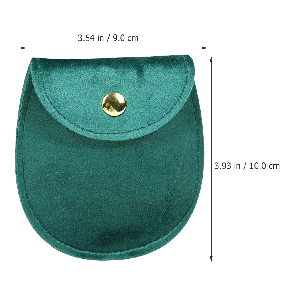 Jewelry Storage Bag Pouch Snap Button Organizer Large Dark Green Necklace Earring Ring Bracelet Bags Gift Packaging Travel
Jewelry Storage Bag Pouch Snap Button Organizer Large Dark Green Necklace Earring Ring Bracelet Bags Gift Packaging Travel