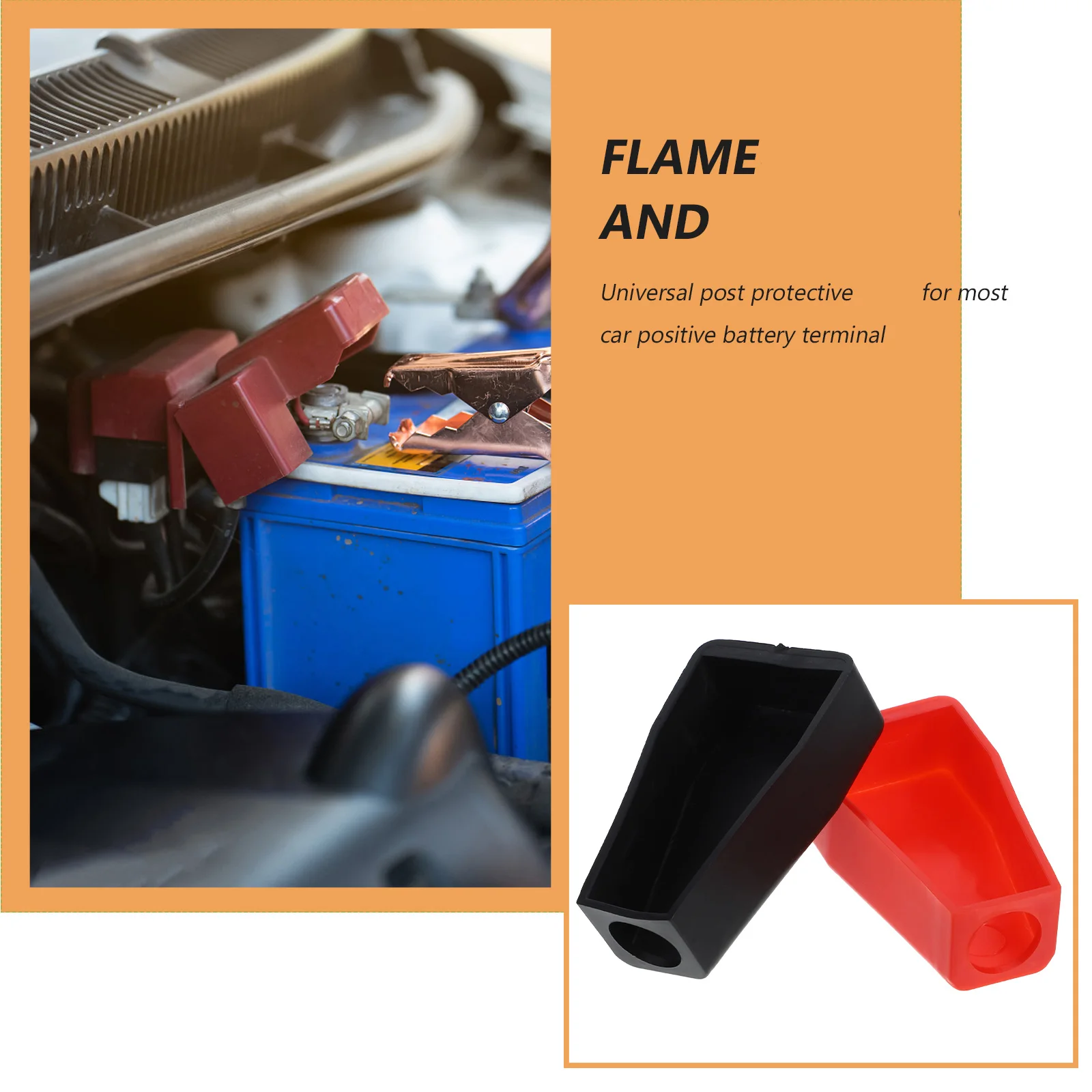 2Pcs Terminal Protector Car Covers Insulating Positive Negative Poles Protect Rubber Material Marine Truck
2Pcs Terminal Protector Car Covers Insulating Positive Negative Poles Protect Rubber Material Marine Truck
