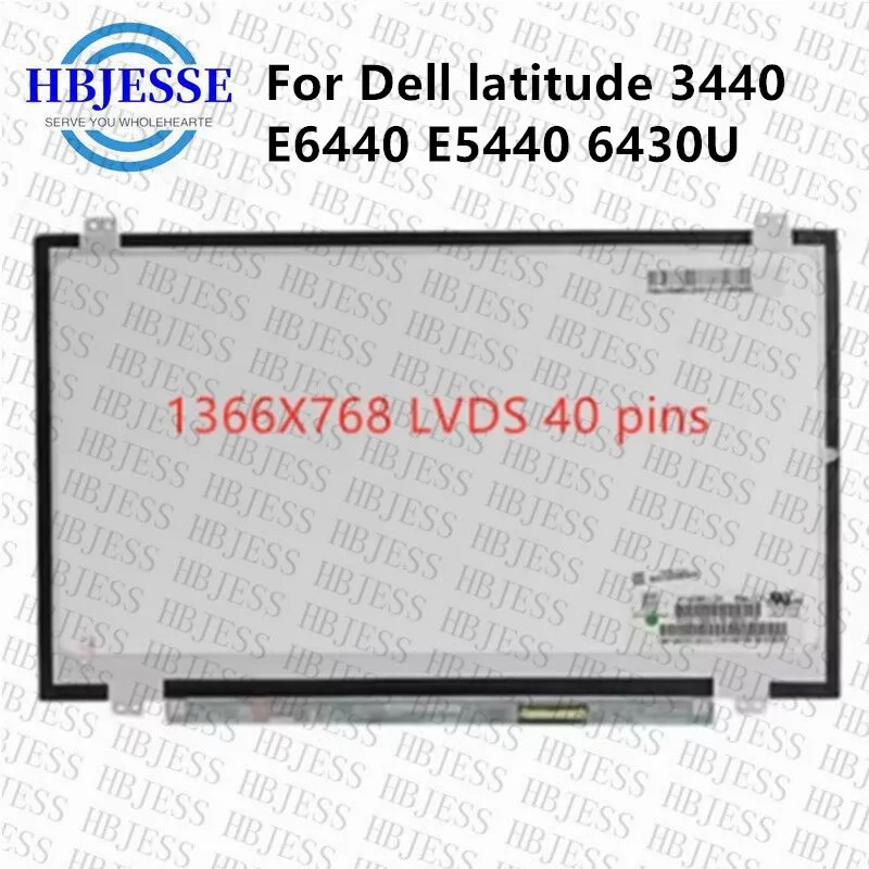 14-дюймовый ЖК-экран для ноутбука Dell latitude 3440 E6440 E5440 6430U HD 1366X768 LVDS 40 контактов
14-дюймовый ЖК-экран для ноутбука Dell latitude 3440 E6440 E5440 6430U HD 1366X768 LVDS 40 контактов