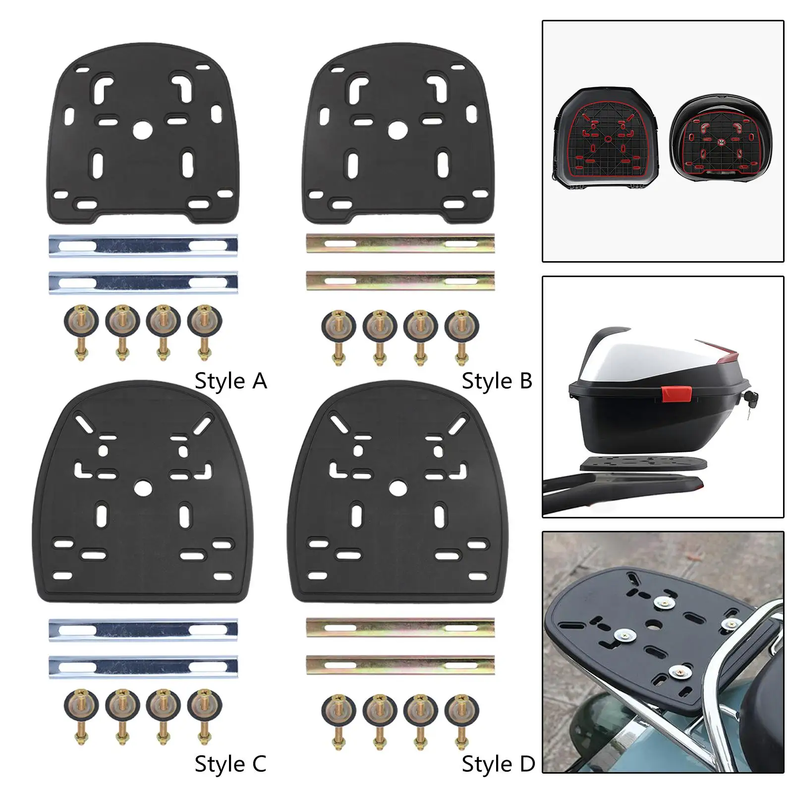 Motorcycle Rear Luggage Rack Flat Mount Plate Mount Rack Direct Replaces Bottom
Motorcycle Rear Luggage Rack Flat Mount Plate Mount Rack Direct Replaces Bottom