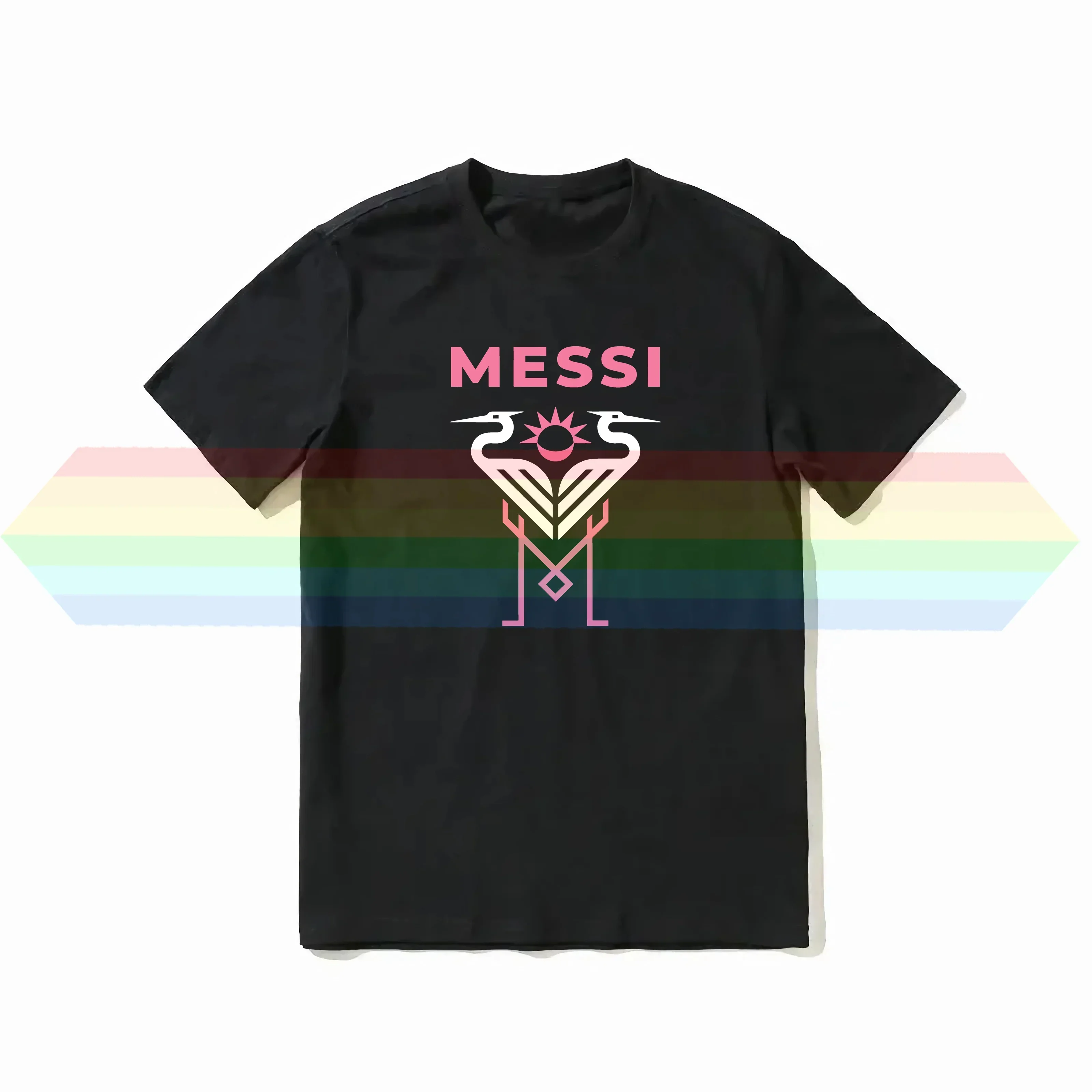 Summer goat sports men's cotton T-shirt crane pattern printing women's comfortable goat Messi casual sports Tee
Summer goat sports men's cotton T-shirt crane pattern printing women's comfortable goat Messi casual sports Tee