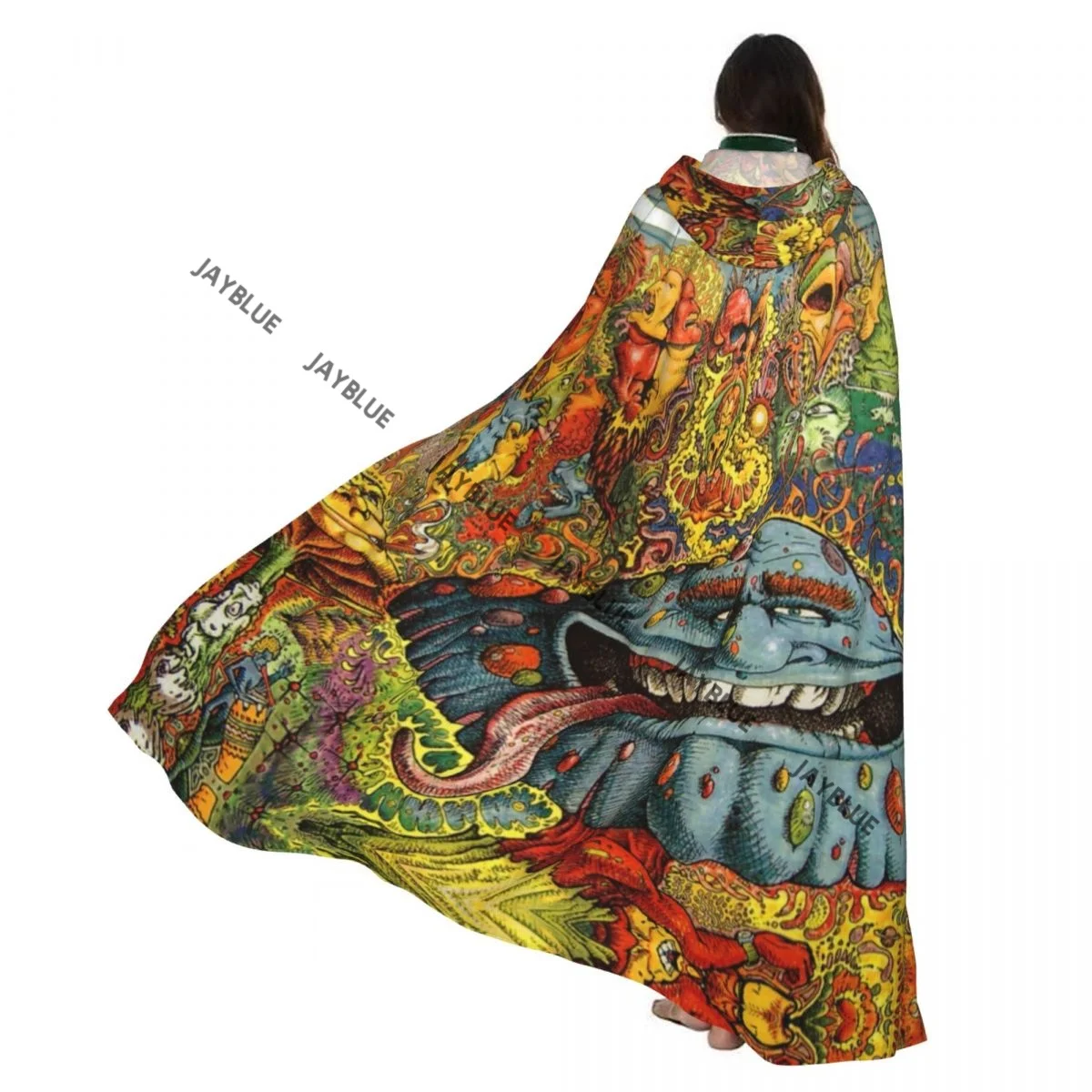 Hooded Cloak Unisex Cloak with Hood Psychedelic Sunset Cloak Vampire Witch Cape Cosplay Costume
Hooded Cloak Unisex Cloak with Hood Psychedelic Sunset Cloak Vampire Witch Cape Cosplay Costume