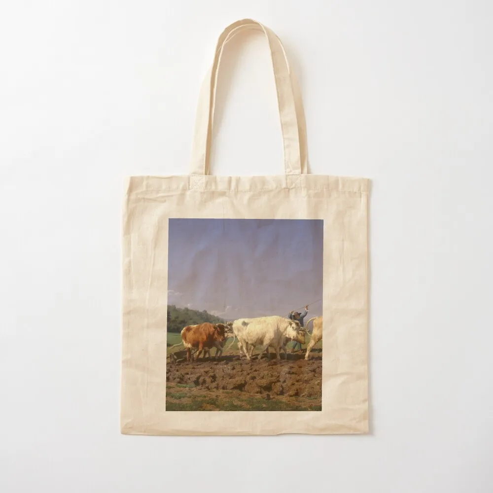 Plowing in the Nivernais - Rosa Bonheur - 1849 Tote Bag shopper bag women canvas handbag Canvas Tote Bag
Plowing in the Nivernais - Rosa Bonheur - 1849 Tote Bag shopper bag women canvas handbag Canvas Tote Bag