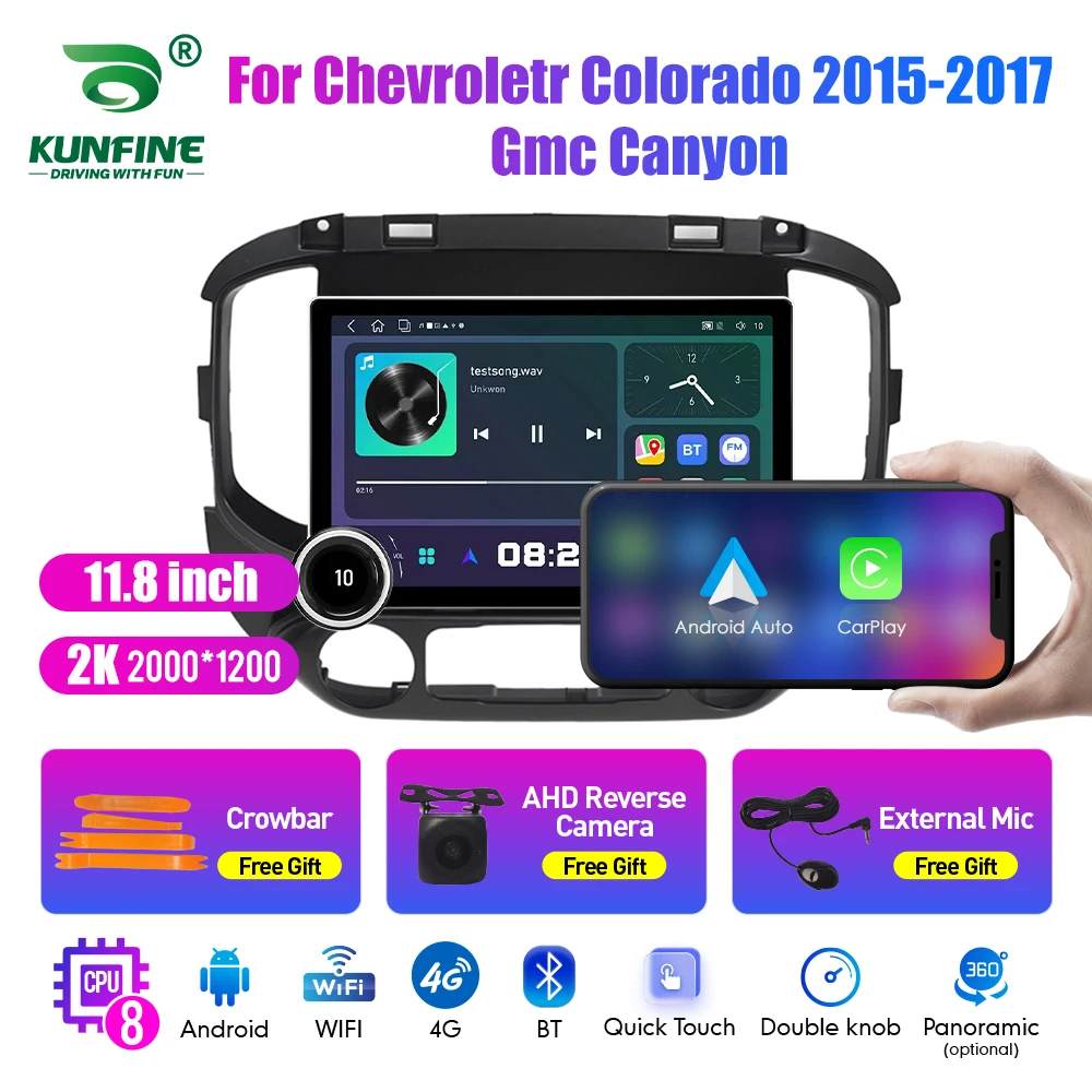 11.8 Inch 2K Double Knobs 2 Din Car Radio For Honda Colorado2015-2017 Car Radio DVD Multimedia Video Player Android Auto Carplay
11.8 Inch 2K Double Knobs 2 Din Car Radio For Honda Colorado2015-2017 Car Radio DVD Multimedia Video Player Android Auto Carplay