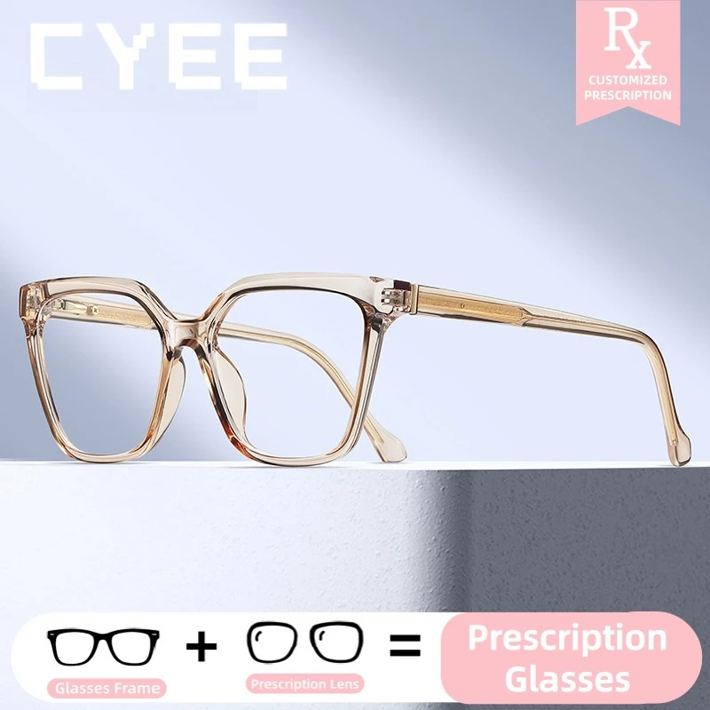 CYEE Business Glasses Anti Blue Light Progressive Lens Photochromic Myopia Eyeglasses Women Custom Prescription Optical Eyewear
CYEE Business Glasses Anti Blue Light Progressive Lens Photochromic Myopia Eyeglasses Women Custom Prescription Optical Eyewear