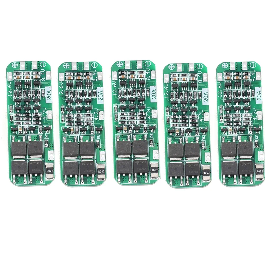 5PCS PCB Modules for Protecting Three Series Connected Li ion Batteries from Overcurrent and Short Circuit Risks
5PCS PCB Modules for Protecting Three Series Connected Li ion Batteries from Overcurrent and Short Circuit Risks