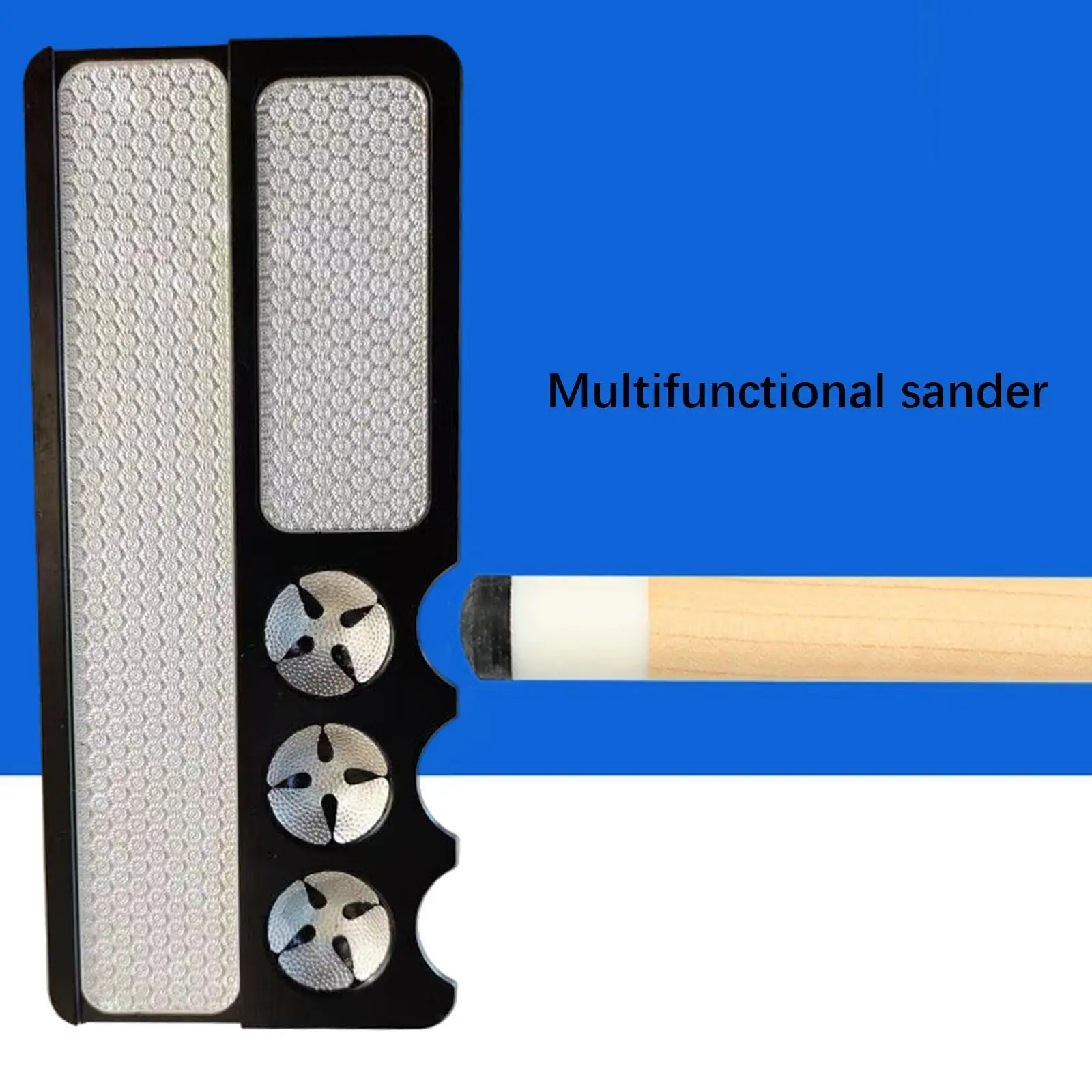Snooker Tip Repair Accessory Tool Cue Tip Sander File Grinder for Billiard Cue Cleaning Supplies and Maintenance
Snooker Tip Repair Accessory Tool Cue Tip Sander File Grinder for Billiard Cue Cleaning Supplies and Maintenance