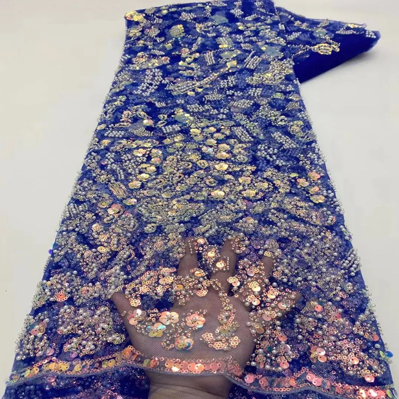 Embroidered Beads Lace With Sequins Handmade Beaded Laces Fabrics for Woman Sewing TS1393
Embroidered Beads Lace With Sequins Handmade Beaded Laces Fabrics for Woman Sewing TS1393