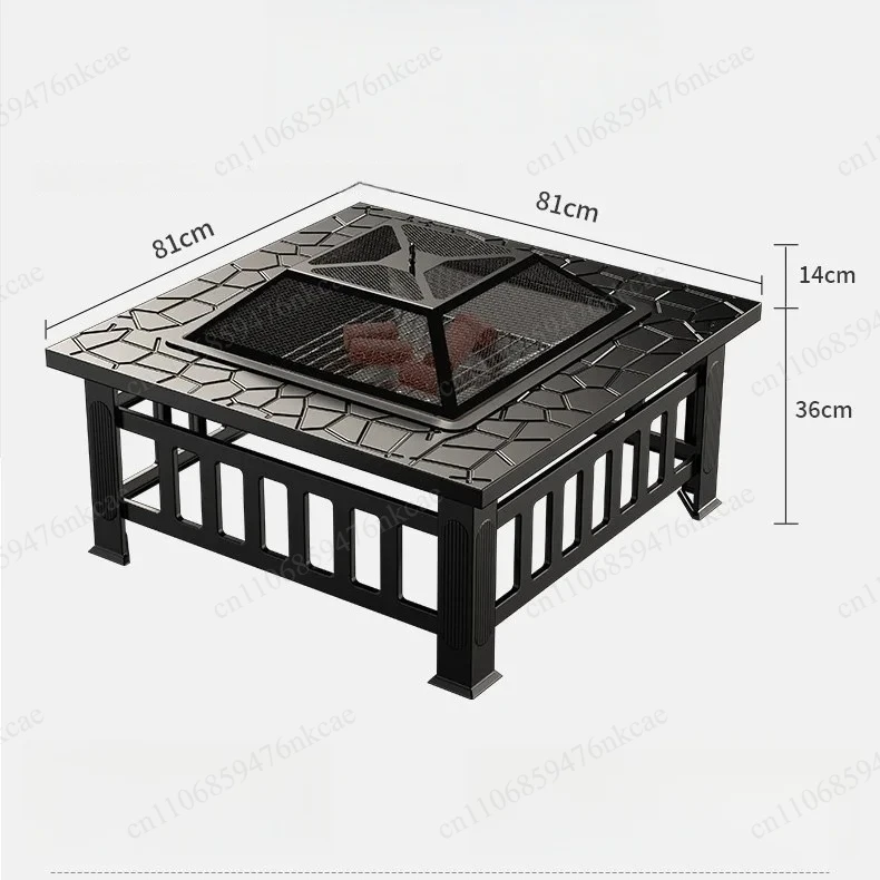 Multi-Functional Barbecue Table Charcoal-Fired Tea-Brewing Table Wood-Burning Stove Outdoor Square Barbecue Grill
Multi-Functional Barbecue Table Charcoal-Fired Tea-Brewing Table Wood-Burning Stove Outdoor Square Barbecue Grill