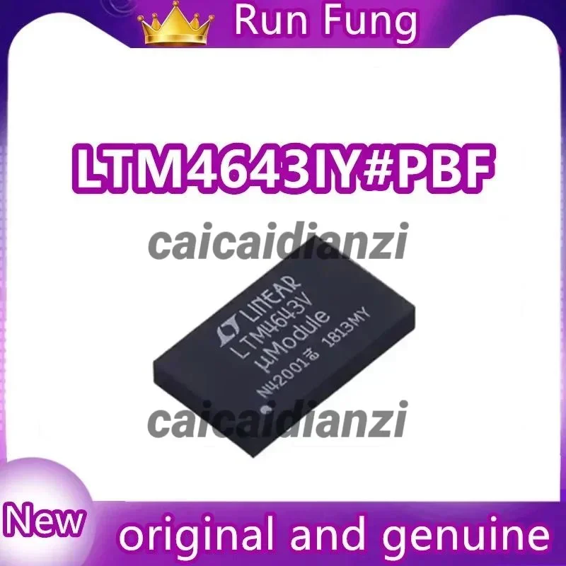 1~5Pcs LTM4643IY#PBF LTM4643IY DC DC Converter 4 Output 0.6 ~ 3.3V 0.6 ~ 3.3V 0.6 ~ 3.3V 3A, 3A, 3A, 3A 4V - New Original
1~5Pcs LTM4643IY#PBF LTM4643IY DC DC Converter 4 Output 0.6 ~ 3.3V 0.6 ~ 3.3V 0.6 ~ 3.3V 3A, 3A, 3A, 3A 4V - New Original