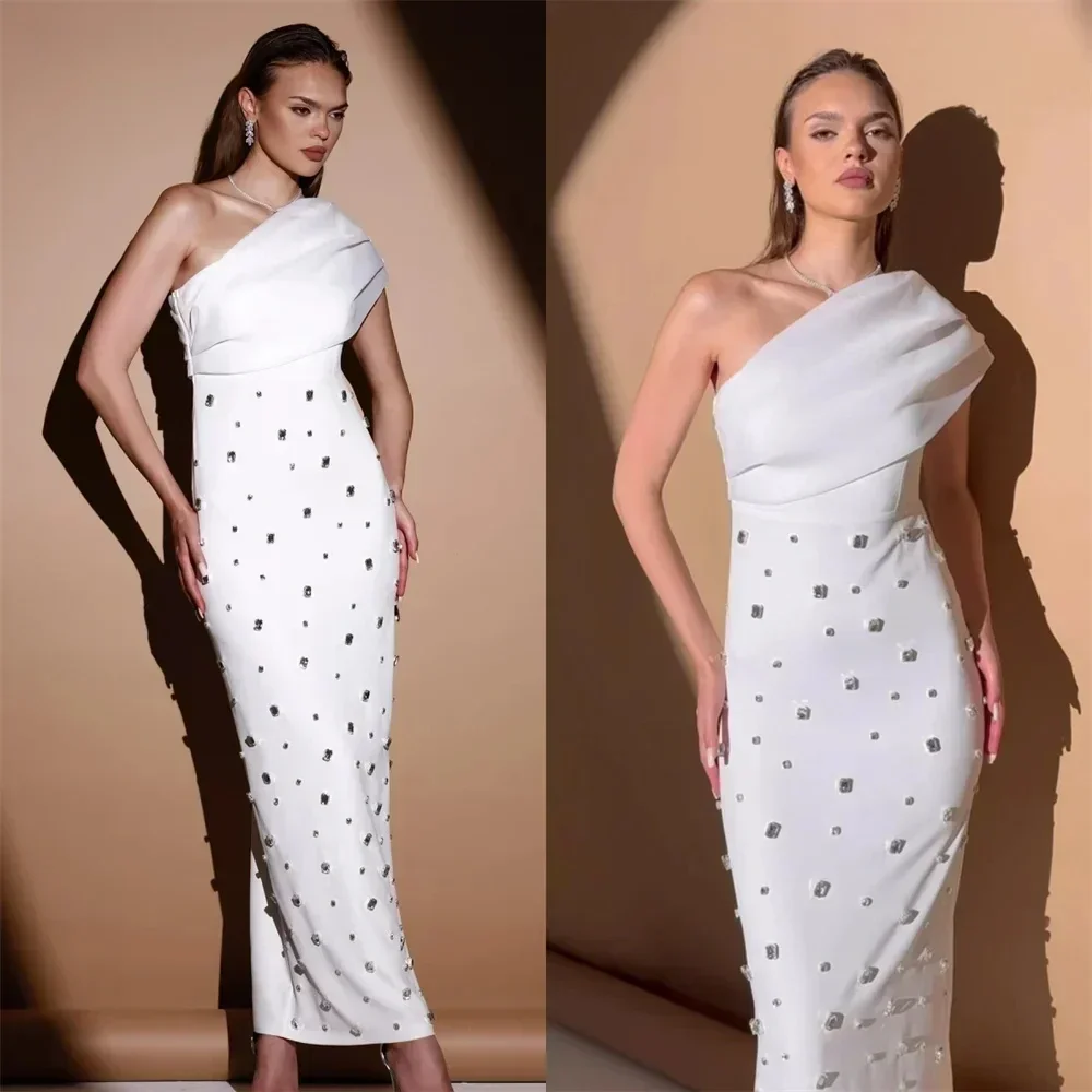 2025 One Shoulder Column Ankle Length Skirts Sleeveless Beading Bespoke Occasion Dresses Prom Dress Fo
2025 One Shoulder Column Ankle Length Skirts Sleeveless Beading Bespoke Occasion Dresses Prom Dress Fo