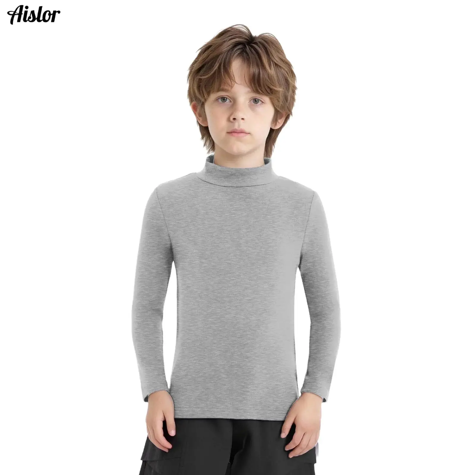 Kids Girls Boys Thermal Tops Bottoming Shirt Underwear Cotton Mock Neck Long Sleeve Solid Color Pullover Top Casual Costume
Kids Girls Boys Thermal Tops Bottoming Shirt Underwear Cotton Mock Neck Long Sleeve Solid Color Pullover Top Casual Costume