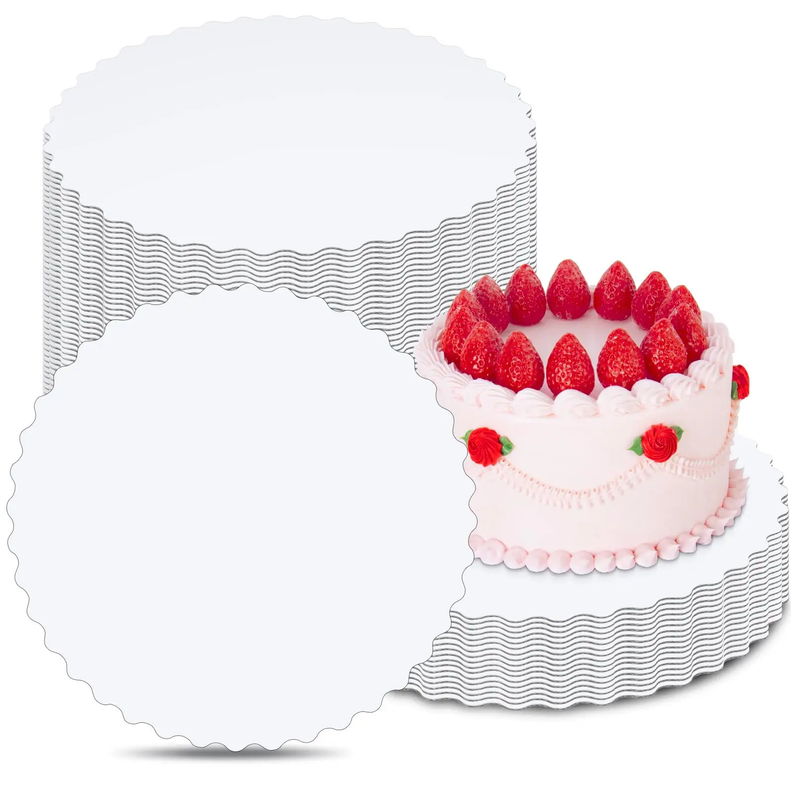 10-inch round cake board, food-grade oil-proof cake, cardboard circle pizza for wedding, birthday and party, 10-piece set
10-inch round cake board, food-grade oil-proof cake, cardboard circle pizza for wedding, birthday and party, 10-piece set
