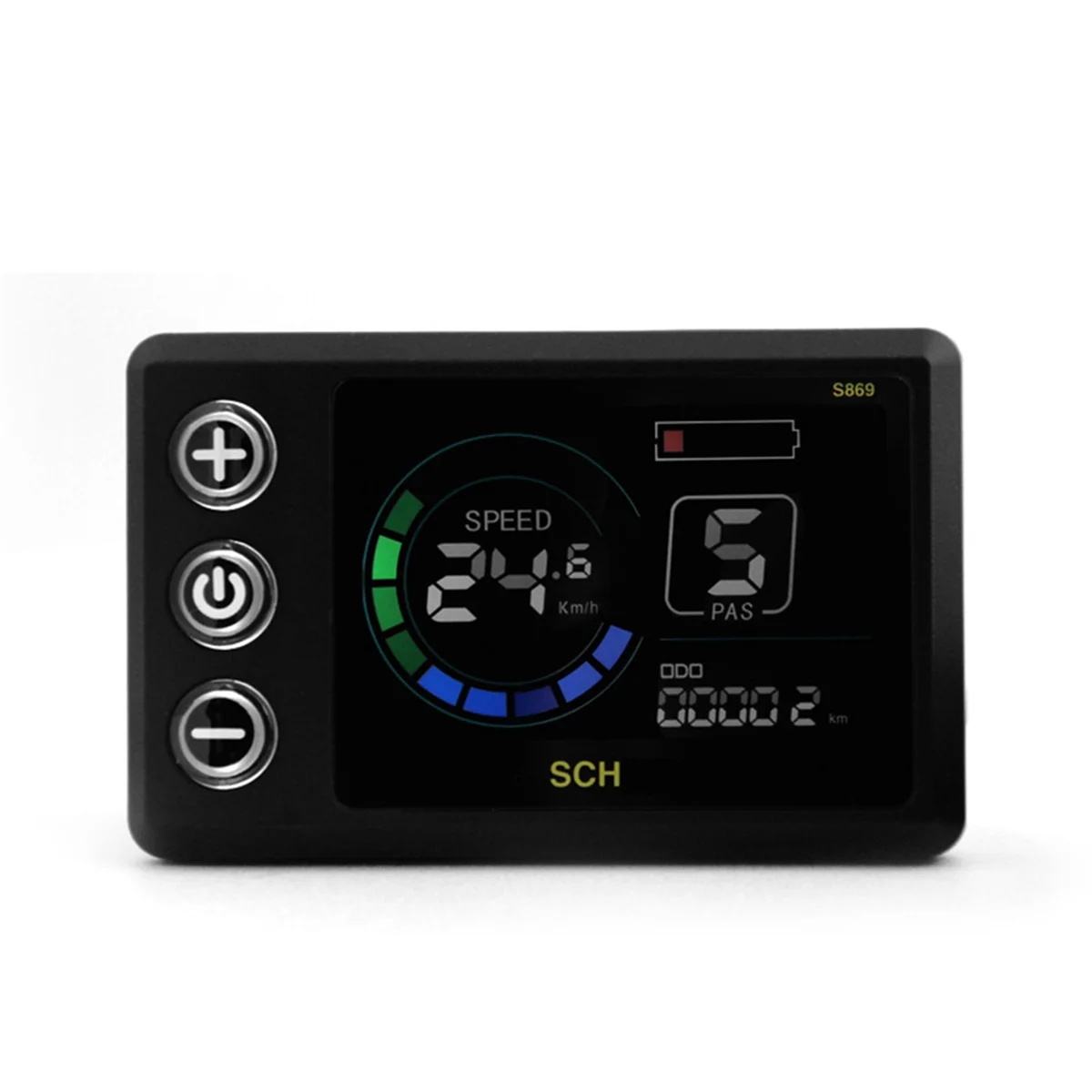 RISEN S869 Electric Bicycle LCD Display 24V-72V Electric Scooter LCD Color Meter for Mountain Bike LCD Meter Waterproof 5PIN
RISEN S869 Electric Bicycle LCD Display 24V-72V Electric Scooter LCD Color Meter for Mountain Bike LCD Meter Waterproof 5PIN