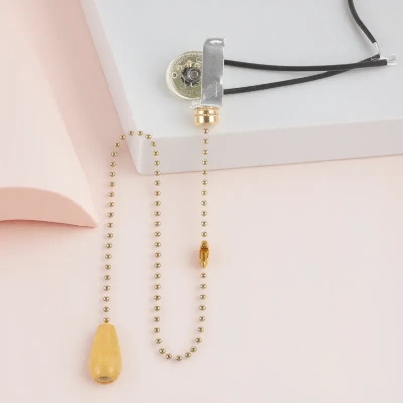 Lamp Chain Replacement Sturdy Light Pull Switch For Ceiling Bathroom Garage Durable Pull Cord Light Switch Practical
Lamp Chain Replacement Sturdy Light Pull Switch For Ceiling Bathroom Garage Durable Pull Cord Light Switch Practical