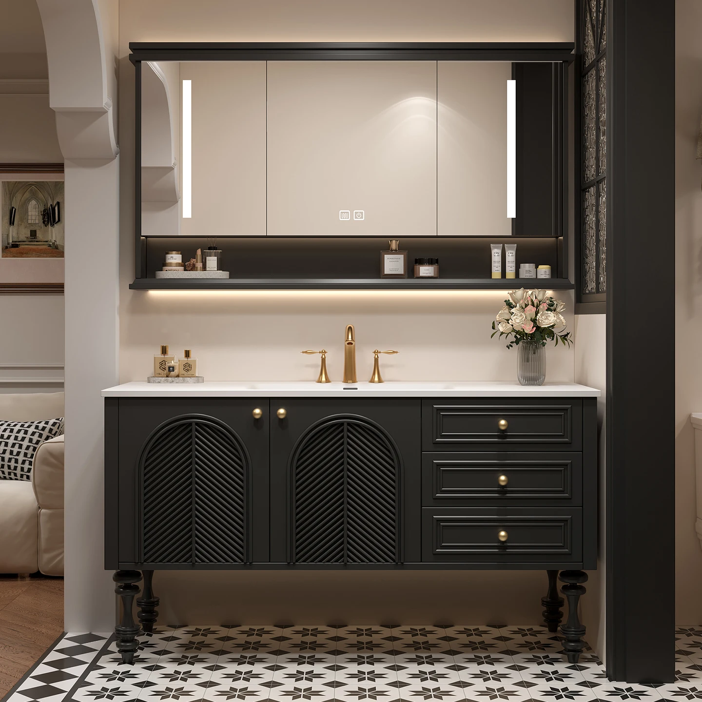Modern Quality Cupboard Perfume Makeup Skincare Organizer Cupboard Drawers Storage Space Saver Archivadores Trendy Furniture
Modern Quality Cupboard Perfume Makeup Skincare Organizer Cupboard Drawers Storage Space Saver Archivadores Trendy Furniture