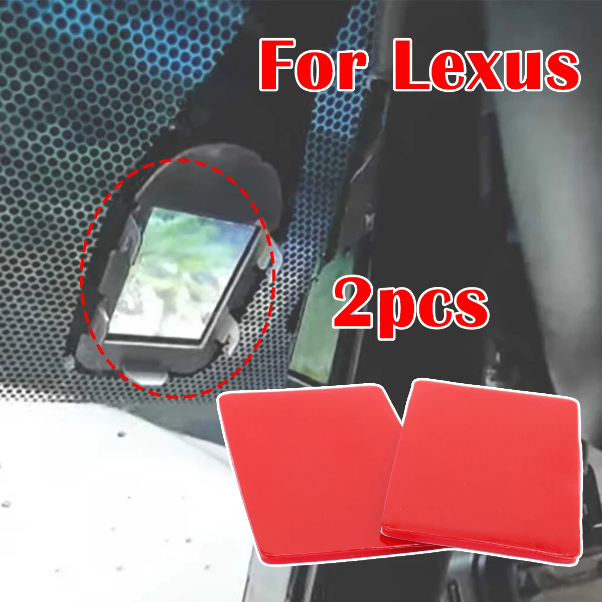 2pcs Rain Light Sensor Gel Pad For For Lexus GS300 GS350 GS430 Adhesive FILM Silicone Cushion Windscreen Chip Multi-Purpose Tape
2pcs Rain Light Sensor Gel Pad For For Lexus GS300 GS350 GS430 Adhesive FILM Silicone Cushion Windscreen Chip Multi-Purpose Tape