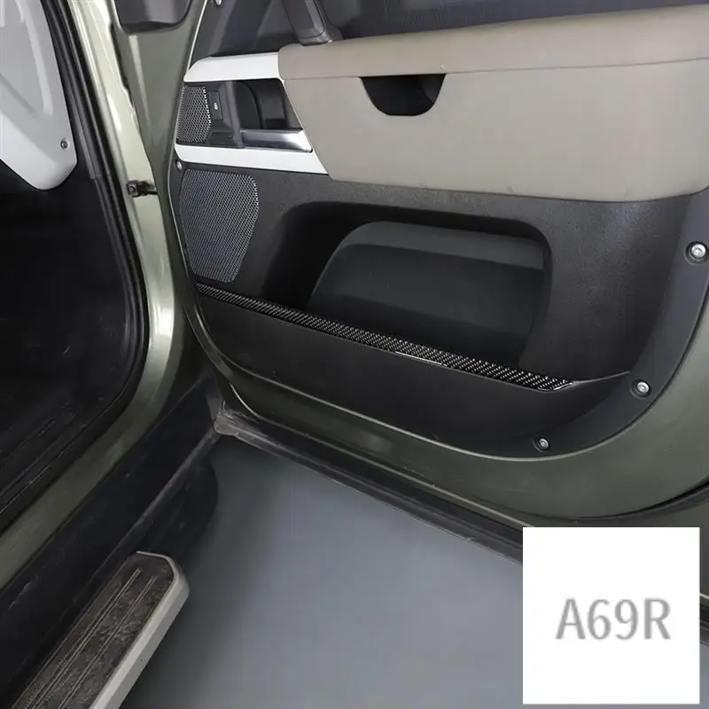 A69R-углеродное волокно для Land Rover Defender 110 2020-2024, внутренняя дверная панель, ящик для хранения, отделка, аксессуары для интерьера
A69R-углеродное волокно для Land Rover Defender 110 2020-2024, внутренняя дверная панель, ящик для хранения, отделка, аксессуары для интерьера