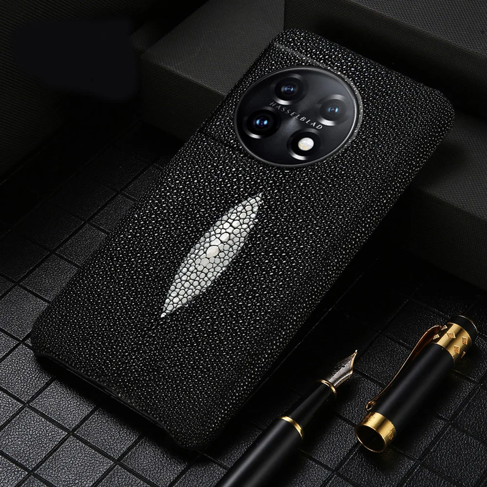 LANGSIDI Luxury Genuine Stingray Leather Phone Case For Oneplus 12 13 One Plus Pearl Fish Shockproof Back Cover
LANGSIDI Luxury Genuine Stingray Leather Phone Case For Oneplus 12 13 One Plus Pearl Fish Shockproof Back Cover