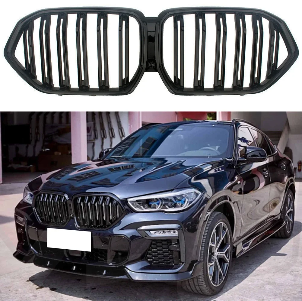 Front Racing Facelift Center Radiator Sport Grilles Replacement For BMW X6 G06 M50i xDrive 30d Upgrade X6M 2020 2021 2022
Front Racing Facelift Center Radiator Sport Grilles Replacement For BMW X6 G06 M50i xDrive 30d Upgrade X6M 2020 2021 2022