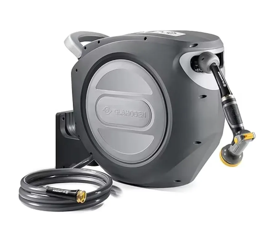 1/2 100ft/130ft Wall Mounted Automatic Hose and Reel Flexibility Irrigation System Retractable Garden Hose Reel
1/2 100ft/130ft Wall Mounted Automatic Hose and Reel Flexibility Irrigation System Retractable Garden Hose Reel