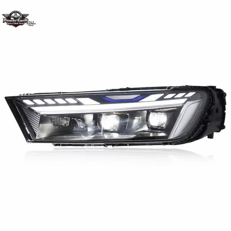 Suitable for 16-19 Audi Q7 Headlight Assembly Modification 25 Models LED Daytime Running Lights Flowing Turn Signal Lens Headlig
Suitable for 16-19 Audi Q7 Headlight Assembly Modification 25 Models LED Daytime Running Lights Flowing Turn Signal Lens Headlig