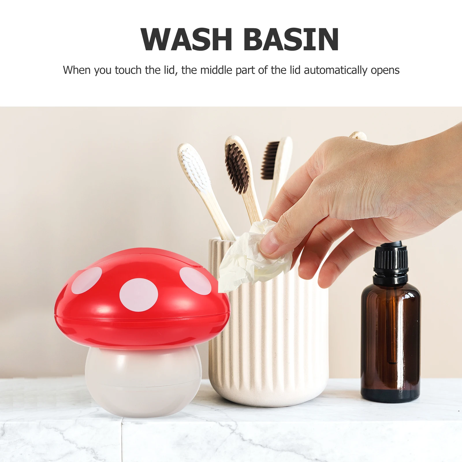 Mushroom Trash Can Red White Mini Desktop Garbage Container Small Waste Basket Decorative Tabletop Bucket Kids Room Play Area
Mushroom Trash Can Red White Mini Desktop Garbage Container Small Waste Basket Decorative Tabletop Bucket Kids Room Play Area