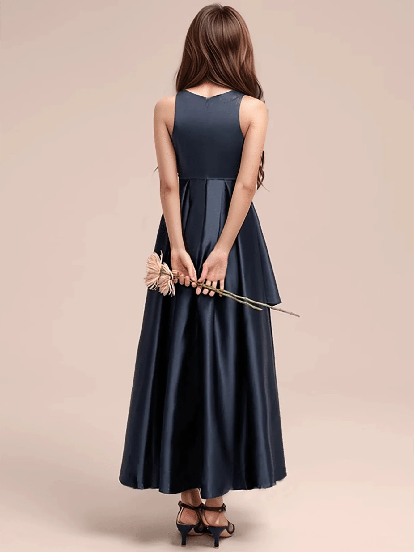 Navy Blue Elegant Long Formal Dress For Birthday Wedding Party
Navy Blue Elegant Long Formal Dress For Birthday Wedding Party