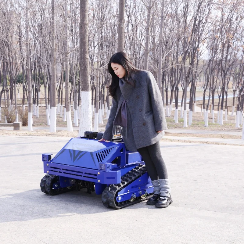 Customized intelligent remote control rotating weeding machine, all terrain tracked lawn mower
Customized intelligent remote control rotating weeding machine, all terrain tracked lawn mower