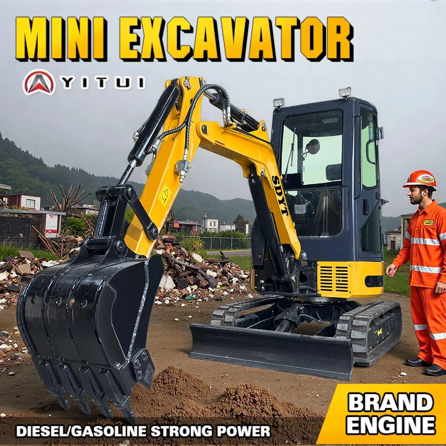 Best-Selling 2.6 Ton Customized Mini Excavator Ce Epa Euro 5 Kubota Engine Quick Delivery Mini Excavator
Best-Selling 2.6 Ton Customized Mini Excavator Ce Epa Euro 5 Kubota Engine Quick Delivery Mini Excavator