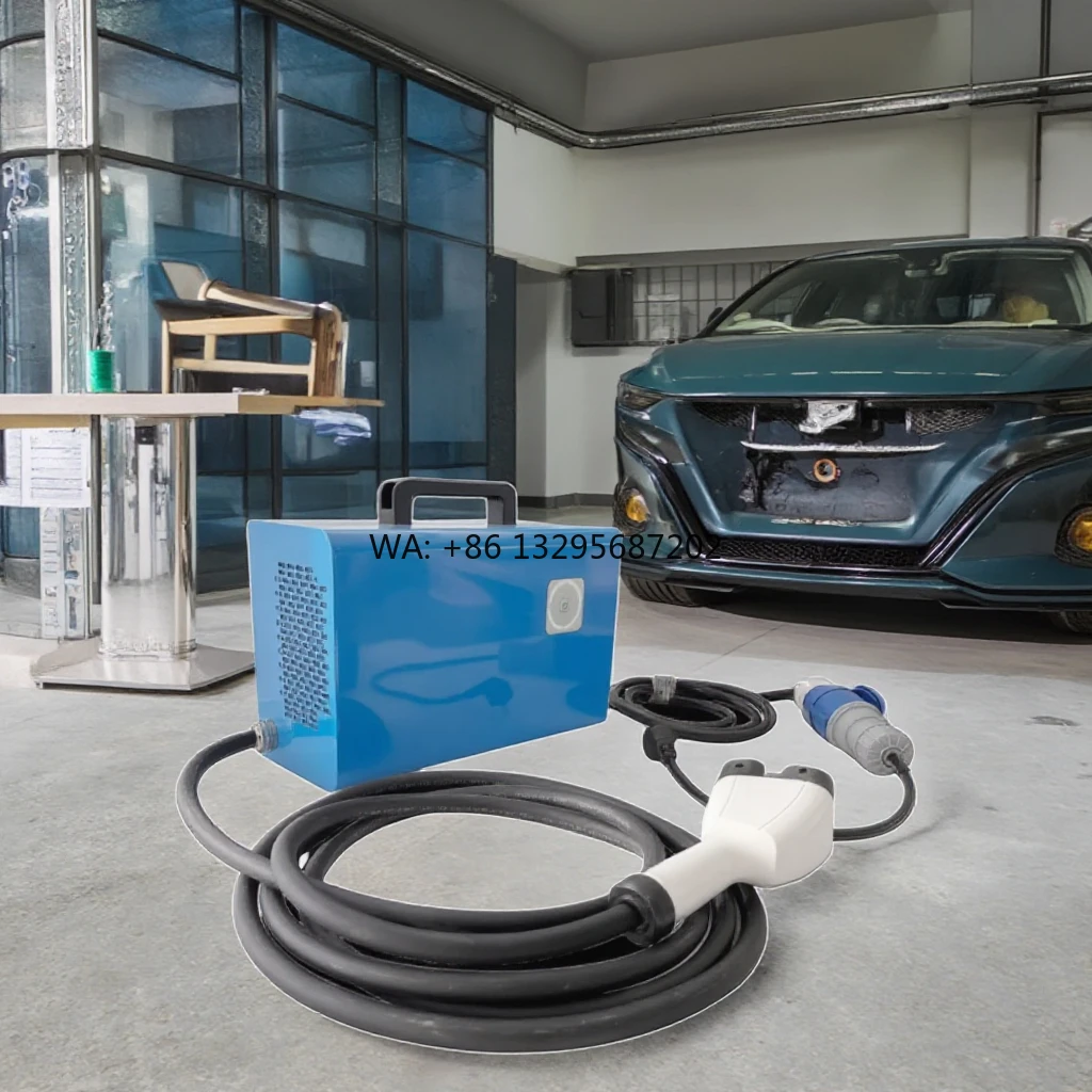 Новое портативное зарядное устройство New Chage 7 кВт DC CCS2 Combo 2 для электромобилей
Новое портативное зарядное устройство New Chage 7 кВт DC CCS2 Combo 2 для электромобилей