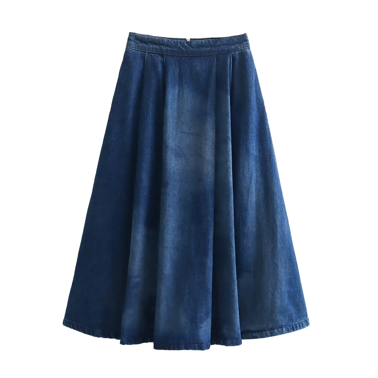 TRAFZA Women Summer Fashion Pleated Laser Printed Decorative Zipper Pocket Midi Skirt Woman High Street Long Skirts Mujer TRAF
TRAFZA Women Summer Fashion Pleated Laser Printed Decorative Zipper Pocket Midi Skirt Woman High Street Long Skirts Mujer TRAF