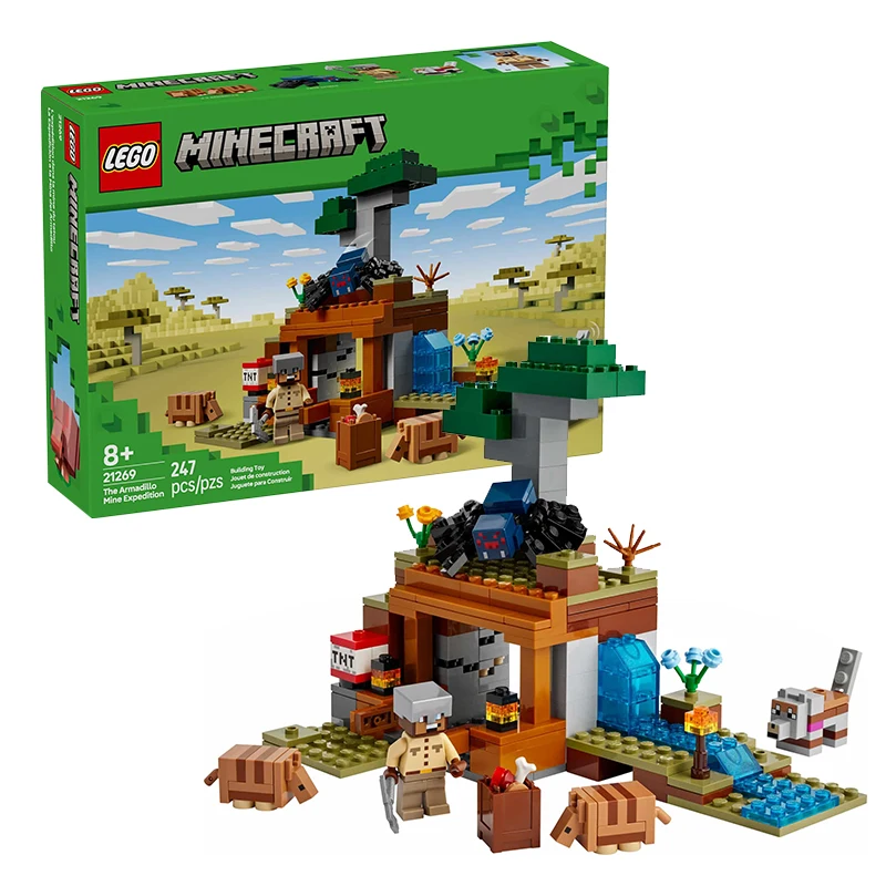 LEGO Building Blocks My World 21269 Armadillo Mine Boys, Girls, Children's Splicing Toys Birthday Gifts
LEGO Building Blocks My World 21269 Armadillo Mine Boys, Girls, Children's Splicing Toys Birthday Gifts