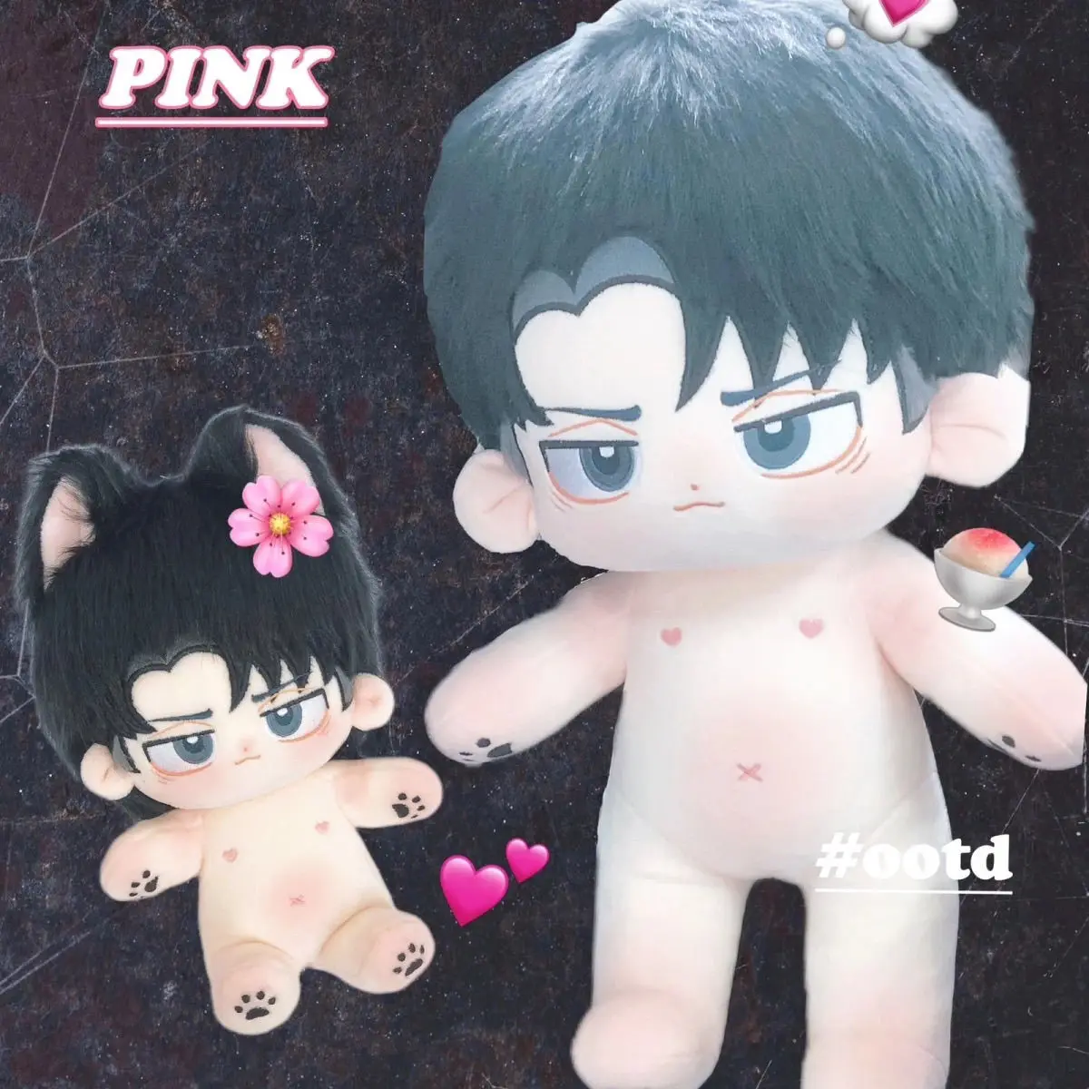40cm Rivaille Ackerman Cotton Doll Anime Attack on Titan Levi Cosplay Dress-up Clothes 20cm Plush Doll Toy Kids Birthday Gifts
40cm Rivaille Ackerman Cotton Doll Anime Attack on Titan Levi Cosplay Dress-up Clothes 20cm Plush Doll Toy Kids Birthday Gifts