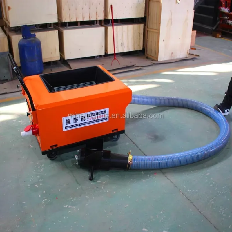 Customized Small Fine Stone Mortar Structural Column Screw Conveying Pump Machine Concrete Cement Mortar 12M/H 15m Horizontal Re
Customized Small Fine Stone Mortar Structural Column Screw Conveying Pump Machine Concrete Cement Mortar 12M/H 15m Horizontal Re