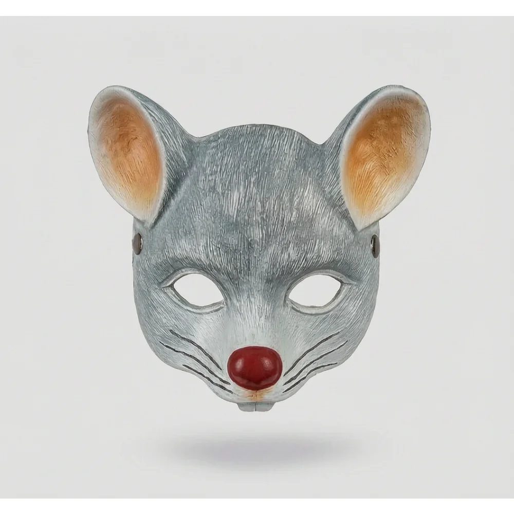 Half Face Rat Mask Lifelike Halloween Cosplay Party Animal Costume Props Playing For Unisex
Half Face Rat Mask Lifelike Halloween Cosplay Party Animal Costume Props Playing For Unisex